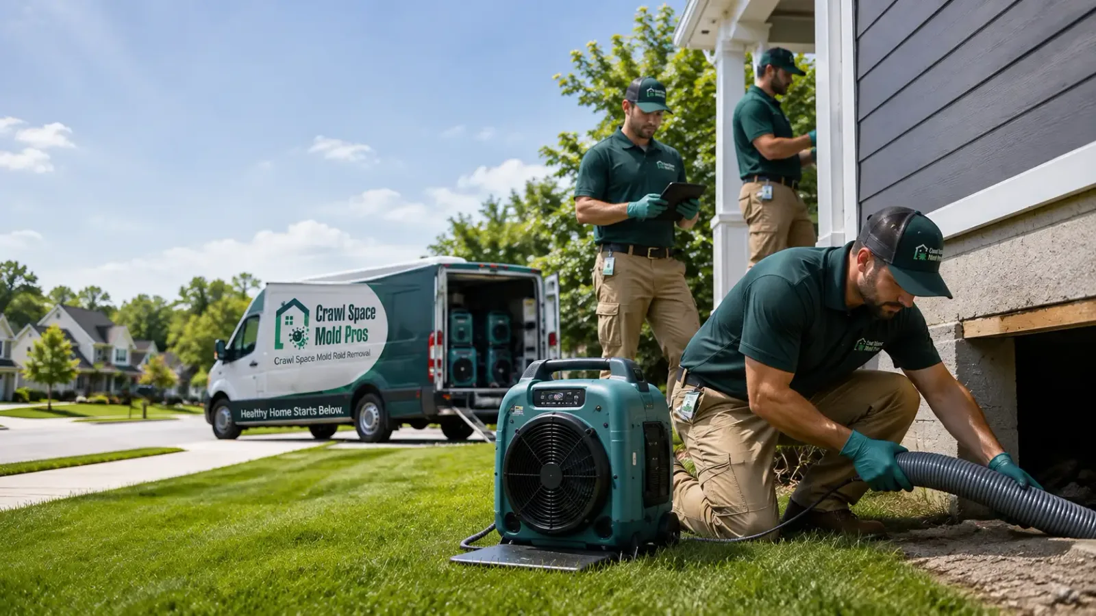 Crawl Space Mold Removal in Zimmerman, MN